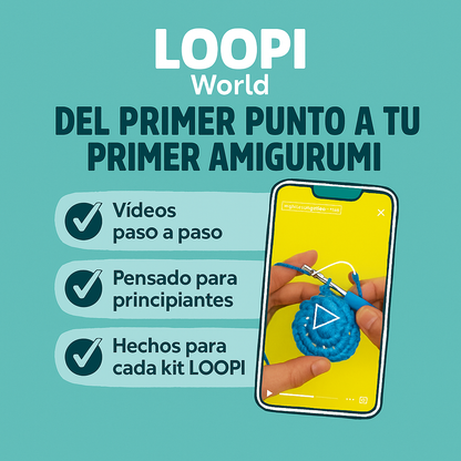 Kit de croché "Foxi" el Zorrito