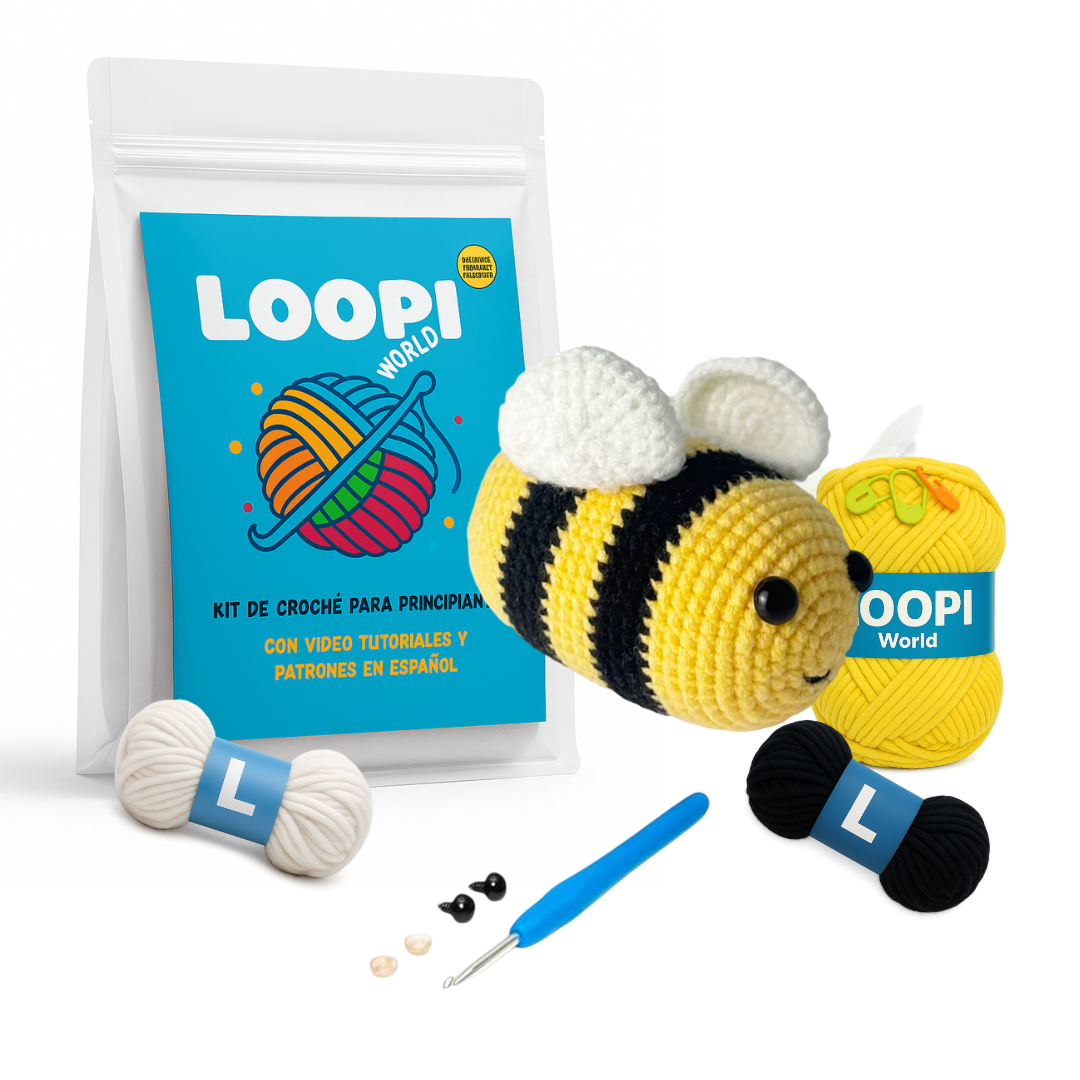 Kit de Croché "Miel" La Abeja